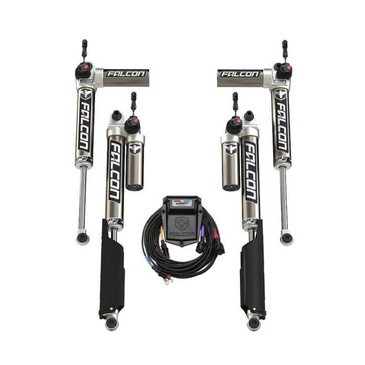 Shock absorber kit TeraFlex Falcon Series SP2 3.5 aDapt e-Adjust Piggyback Lift 2-4,5" petrol