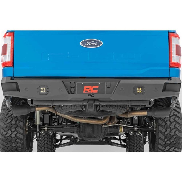 Rear bumper stalowy with LED lighting Rough Country - view 5