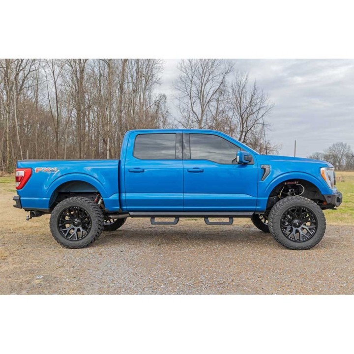 Rear bumper stalowy with LED lighting Rough Country - view 7