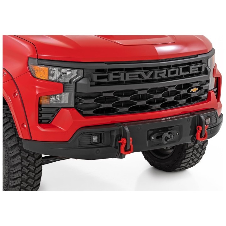 Front bumper with plate for a winch FXS Rough Country