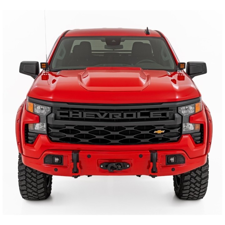 Front bumper with plate for a winch FXS Rough Country - view 3