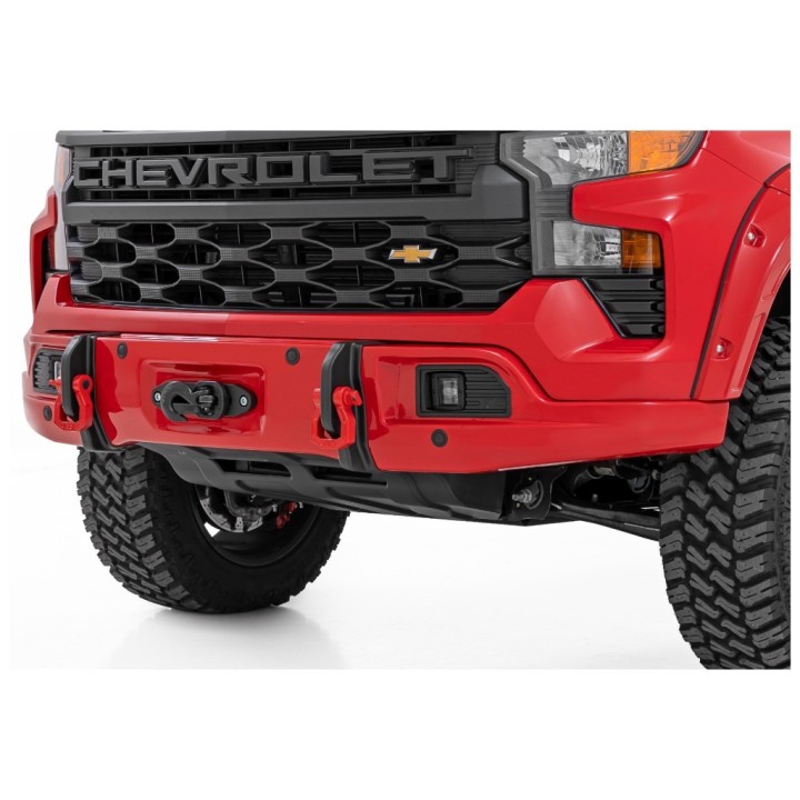 Front bumper with plate for a winch FXS Rough Country - view 4