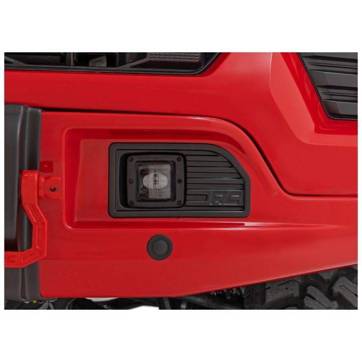 Front bumper with plate for a winch FXS Rough Country - view 7