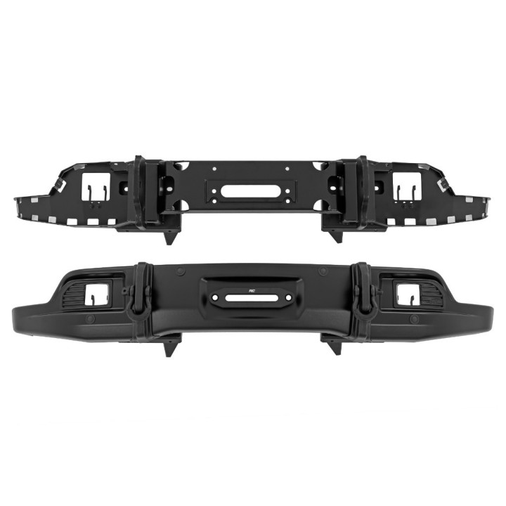 Front bumper with plate for a winch FXS Rough Country - view 9