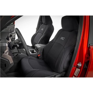 Set neoprenowych covers seat czarne Rough Country Double Cab - view 2