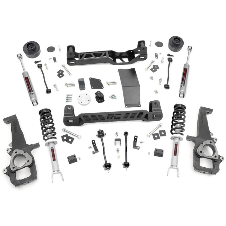 Suspension kit with shock absorbers N3 Rough Country Lift 4"