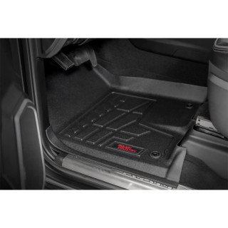 Front and rear floor mats floor Rough Country Sure-Fit