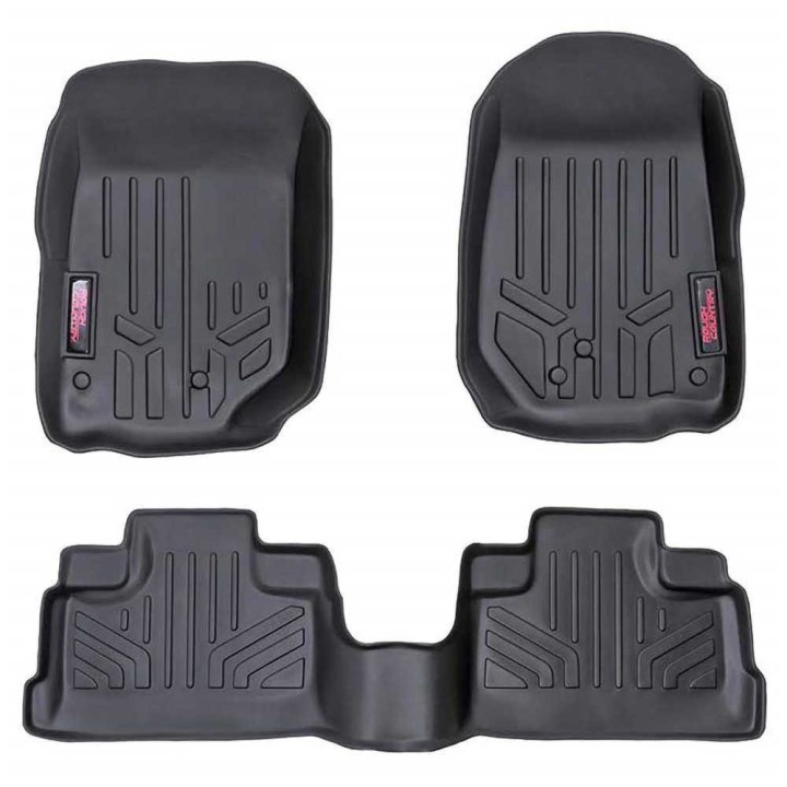 Front and rear floor mats floor Rough Country | Szekla4x4