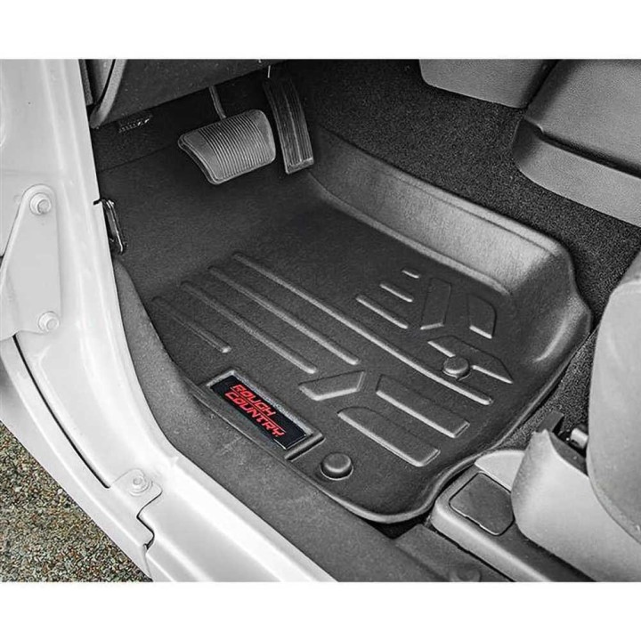Front and rear floor mats floor Rough Country | Szekla4x4