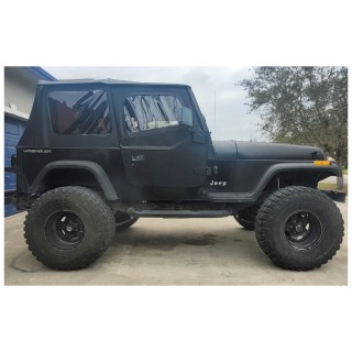 Soft top Black Denim for the Wrangler YJ | Szekla4x4