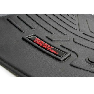 Front and rear front floor mats floor bench seat version Rough Country - view 2