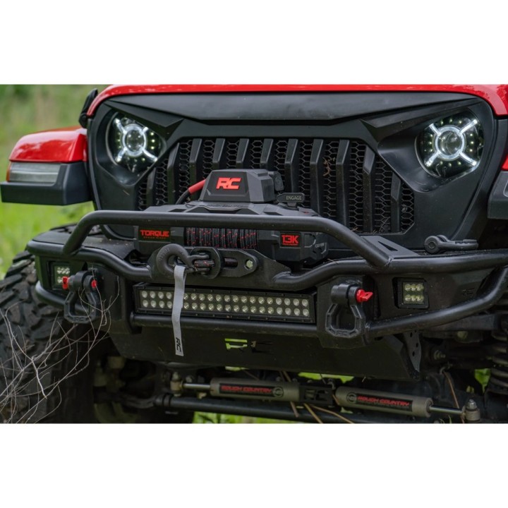 Winch with synthetic rope 13000 lbs Rough Country - view 2