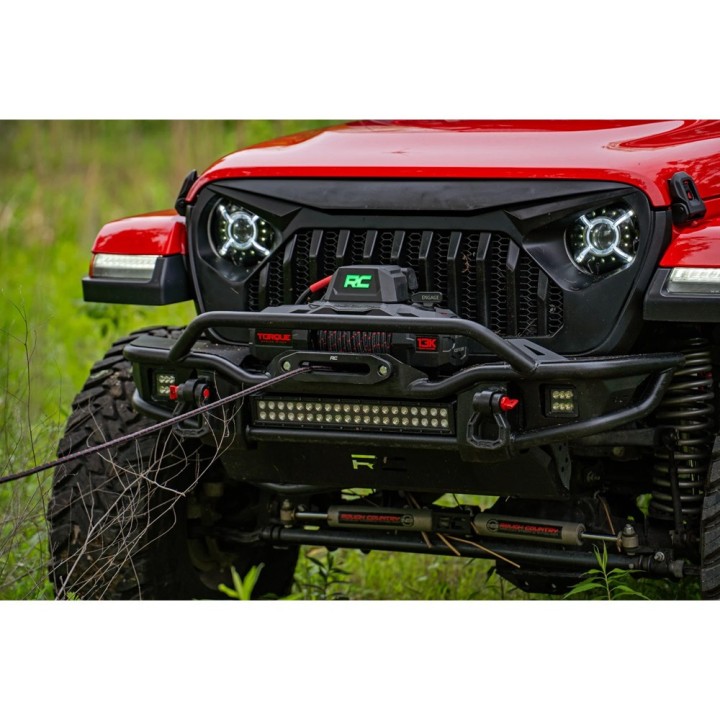 Winch with synthetic rope 13000 lbs Rough Country - view 4