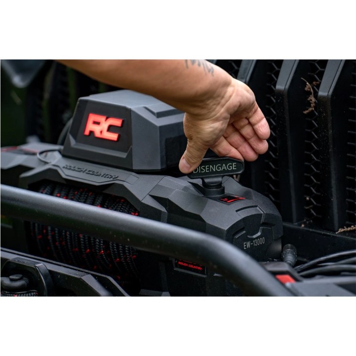 Winch with synthetic rope 13000 lbs Rough Country - view 5