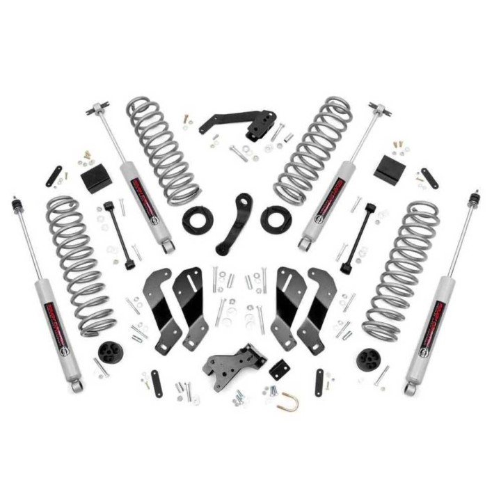 Suspension kit with a control arm drop bracket | Szekla4x4