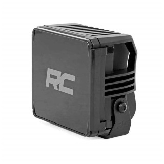 LED lights 4" square white DRL Rough Country | Szekla4x4