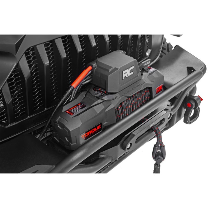 Winch with synthetic rope 13000 lbs Rough Country - view 6