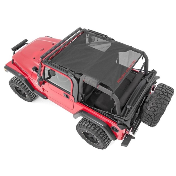 Soft top mesh bikini for the Wrangler LJ | Szekla4x4
