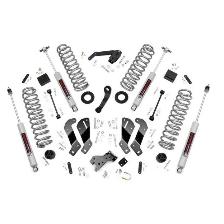 Suspension kit with a control arm drop bracket | Szekla4x4