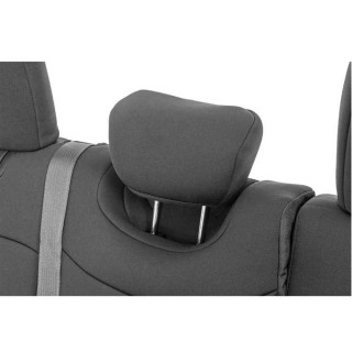 Seat cover set neoprene black Rough Country - view 2