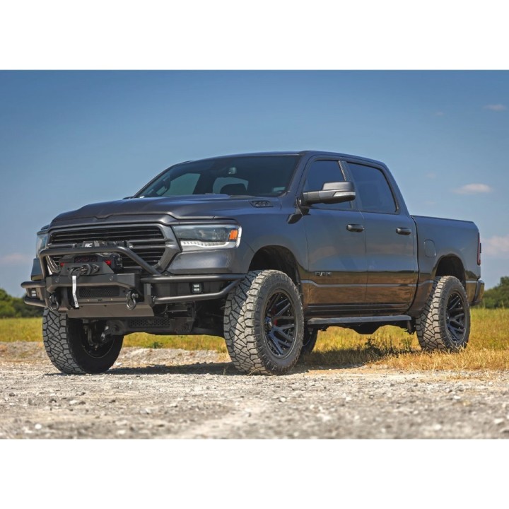 Front bumper with plate for a winch Rough Country - view 6