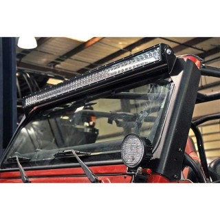 Mocowanie prostej listwy LED 50" nad szybą Rough Country - ujęcie 2
