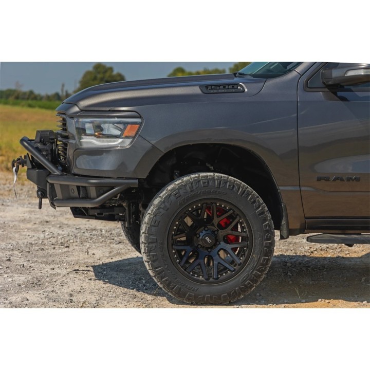Front bumper with plate for a winch Rough Country - view 7