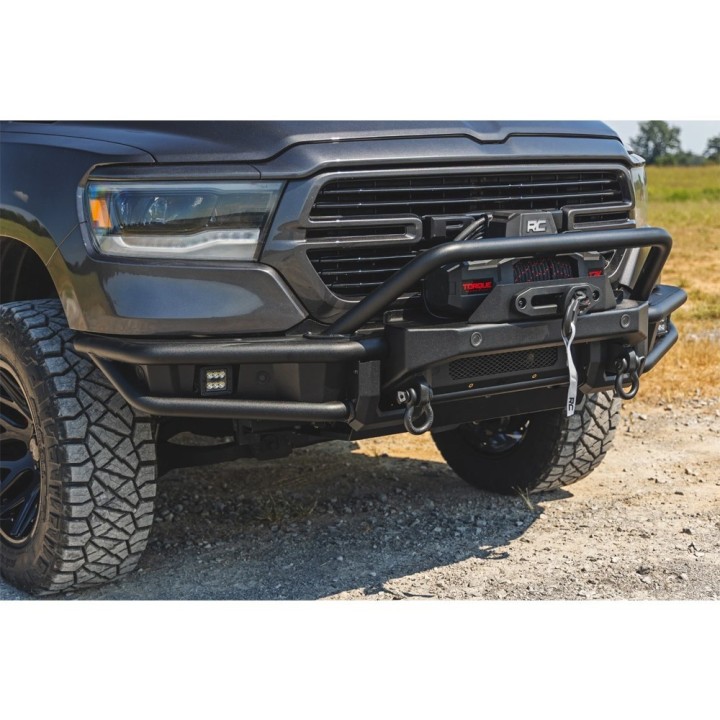 Front bumper with plate for a winch Rough Country - view 9