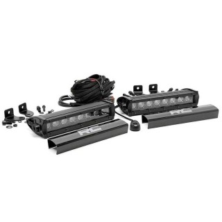 LED light bars 8" pojedyncze spot Rough Country | Szekla4x4