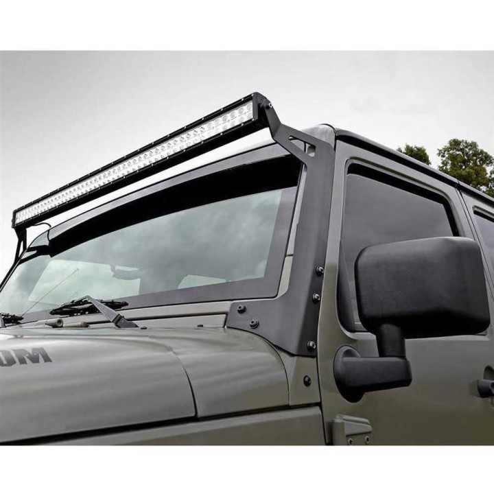 Mocowanie prostej listwy LED 50" do słupka A Rough Country - ujęcie 2