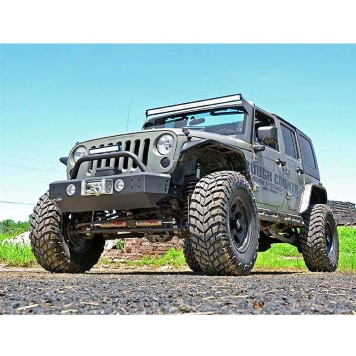 Mount prostej LED light bars 50" to the A-pillar Rough Country - view 4