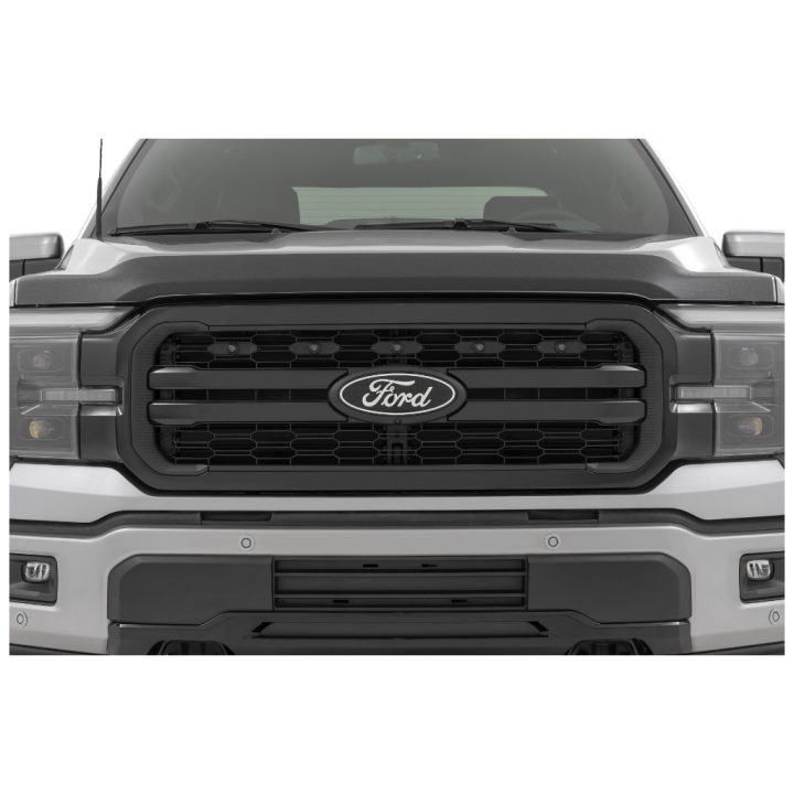 Guard, bonnet deflector Rough Country black mat - view 3