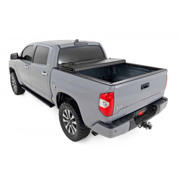 Hard tonneau cover tri-fold flip up – Szekla4x4, Warsaw