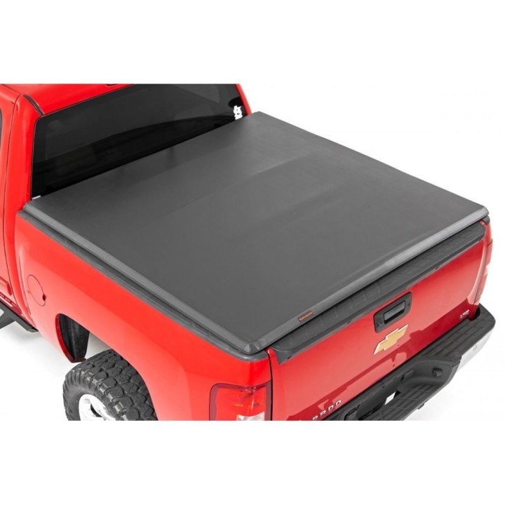 Soft tonneau cover tri-fold Rough Country | Szekla4x4
