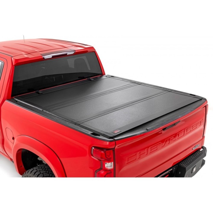 Hard tonneau cover tri-fold flip up – Szekla4x4, Warsaw