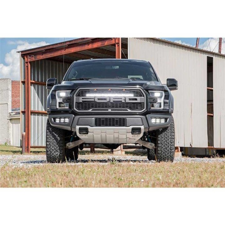 Triple LED lights fog for the F150 Raptor | Szekla4x4