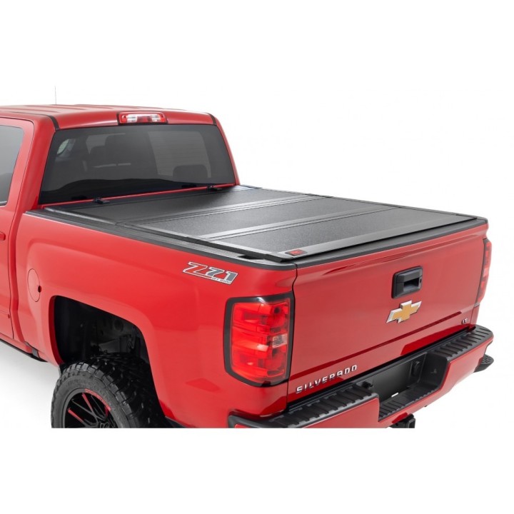 Hard tonneau cover tri-fold flip up – Szekla4x4, Warsaw