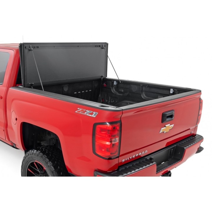 Hard tonneau cover tri-fold flip up – Szekla4x4, Warsaw
