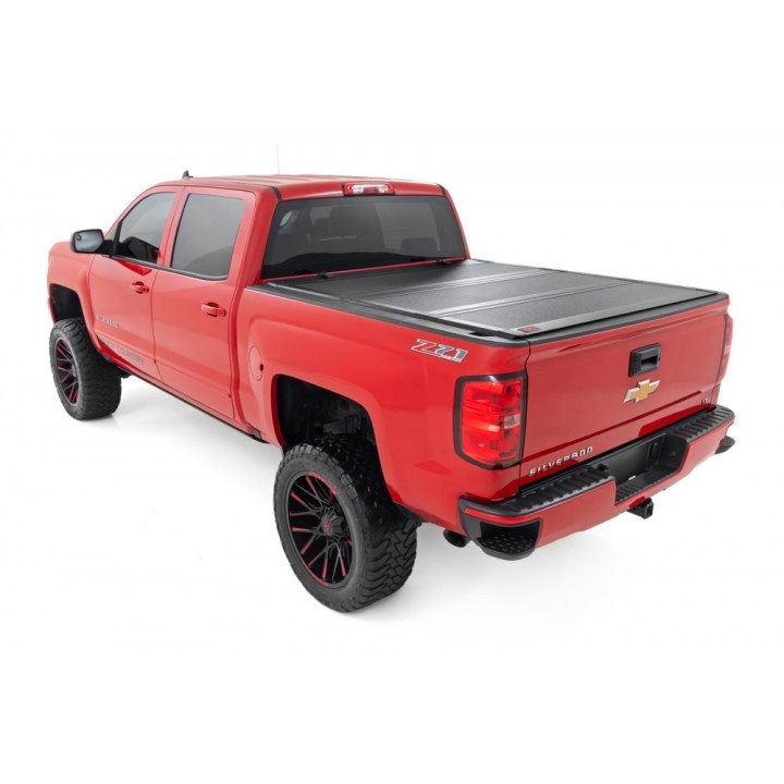 Hard tonneau cover tri-fold flip up – Szekla4x4, Warsaw