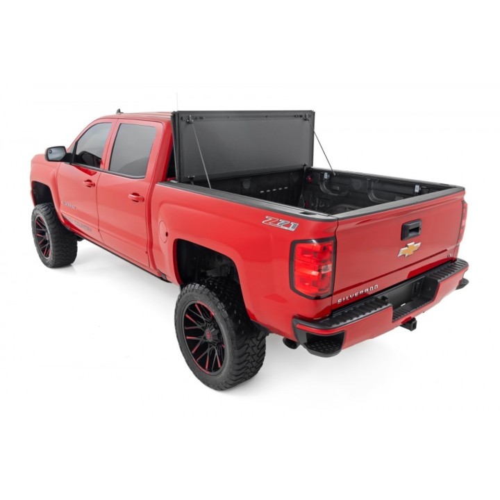 Hard tonneau cover tri-fold flip up – Szekla4x4, Warsaw