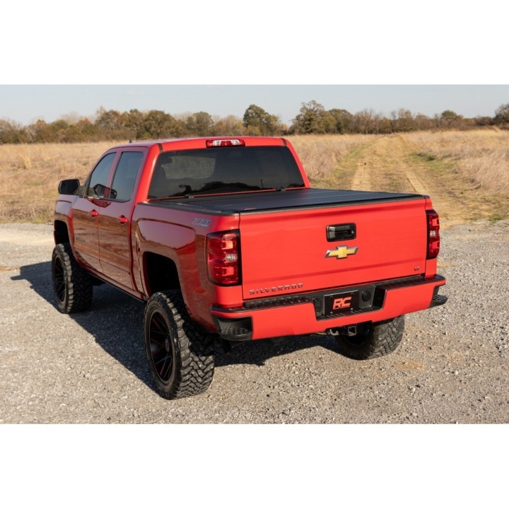 Hard tonneau cover tri-fold flip up – Szekla4x4, Warsaw