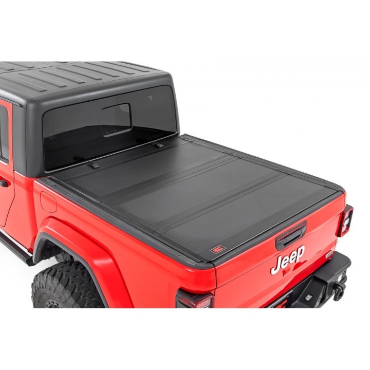 Hard tonneau cover tri-fold flip up – Szekla4x4, Warsaw