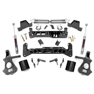 Suspension kit with wahaczami ze stopu stali Rough Country Lift 7" 2WD