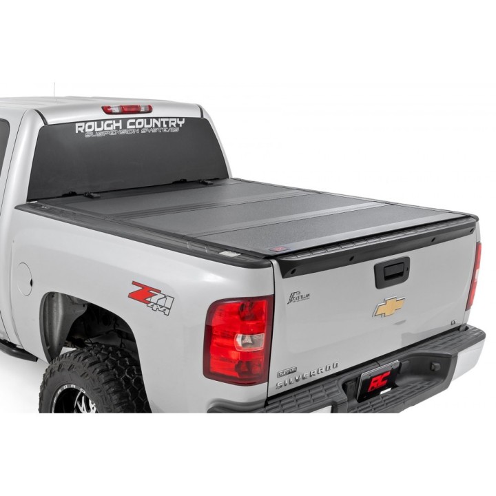 Hard tonneau cover tri-fold flip up – Szekla4x4, Warsaw