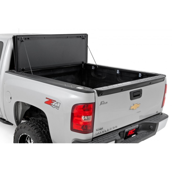 Hard tonneau cover tri-fold flip up – Szekla4x4, Warsaw