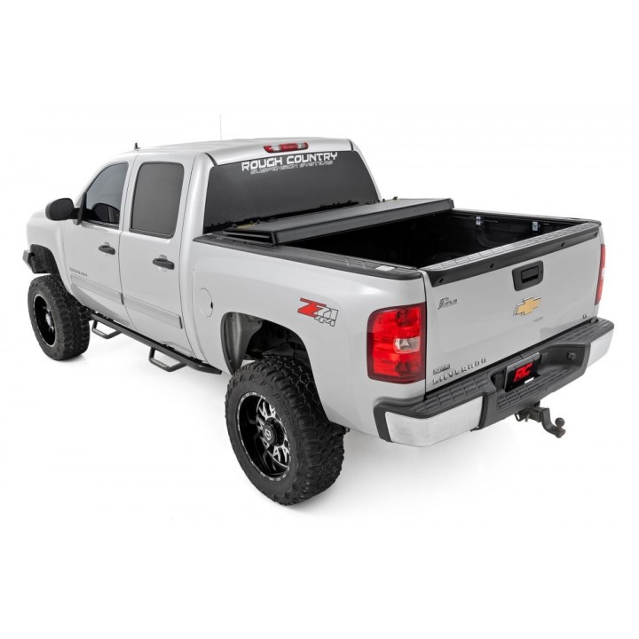 Hard tonneau cover tri-fold flip up – Szekla4x4, Warsaw