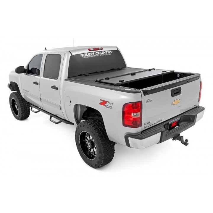 Hard tonneau cover tri-fold flip up – Szekla4x4, Warsaw