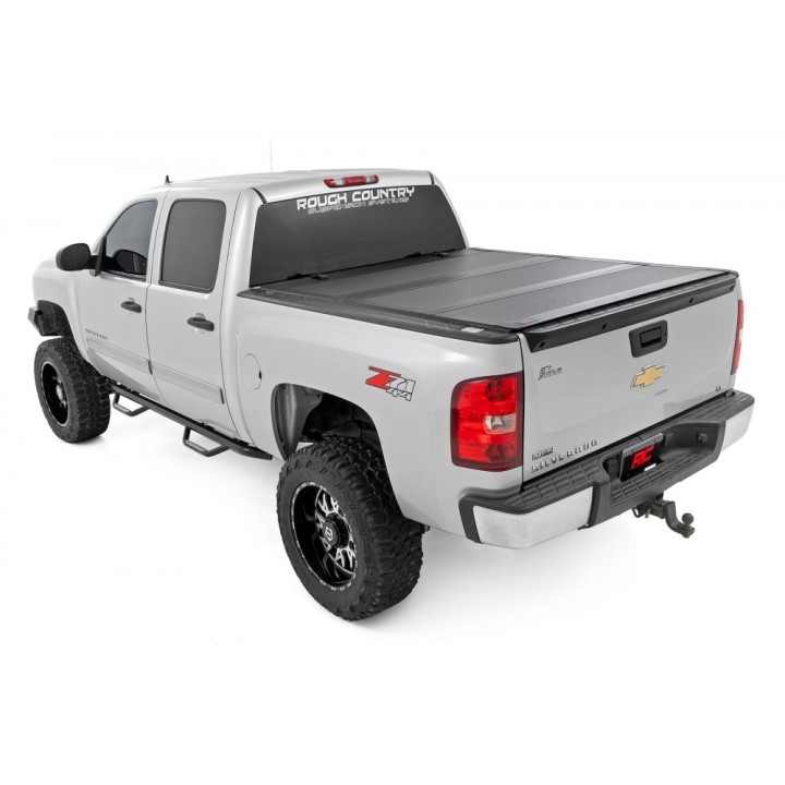 Hard tonneau cover tri-fold flip up – Szekla4x4, Warsaw