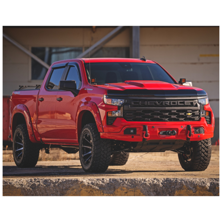 Guard, bonnet deflector Rough Country black mat - view 7