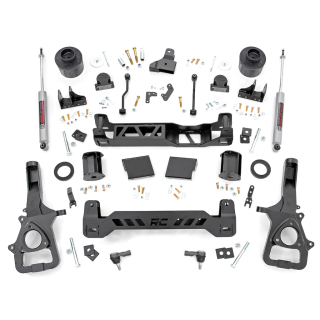 Suspension kit with shock absorbers N3 Rough Country Lift 6" 2WD large piasta